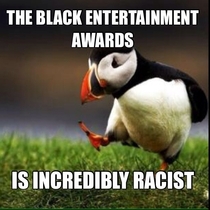 The white awards would never fly