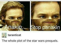 The whole plot of star wars