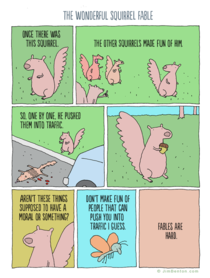 the wonderful squirrel fable