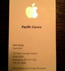 The worst name for an Apple employee