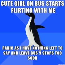 The worst part was it was the last bus and I had to walk home for an hour
