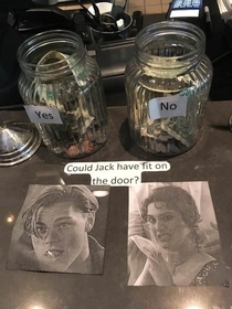 The yes jar is gonna make a killing