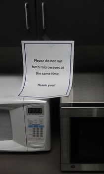 Then why do we have  microwaves