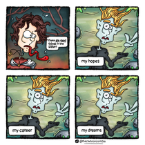 There are dead things in the water 