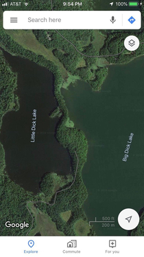 There are two kinds of lakes