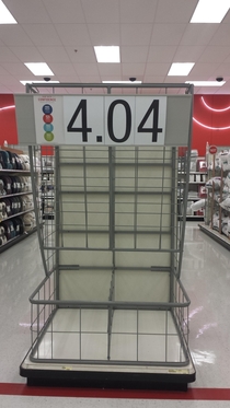 There is a clever Target employee in my town