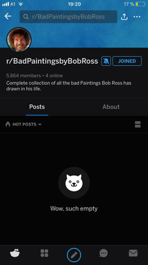 There is a Subreddit for Bad Paintings of Bob Ross 