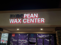 There is a whole center just for waxing those