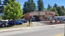 There is nothing more Canadian than taking a zamboni through a Tim Hortons drive thru