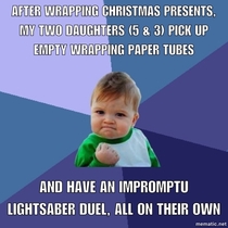 There may not be many empirical proofs of good parenting but certainly this is one of them