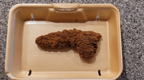 There was a rooster strip in with my chicken strips