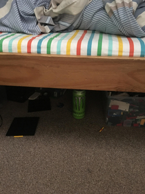 Theres a monster under the bed
