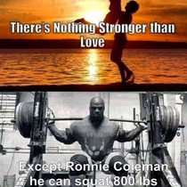 Theres nothing stronger than love