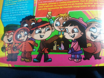 These children in a kids magazine look familiar
