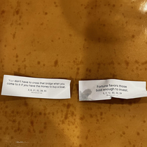 These fortunes are give real subtle hints for us to invest