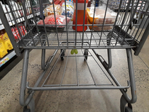 These grapes gave my shopping cart truck nutz