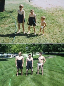 These guys win the recreate a childhood photo award