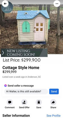 These housing prices are getting ridiculous