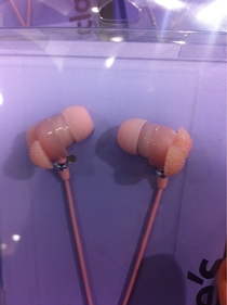 These pink bow headphones are so cuteoh wait