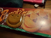 These pumpkin cookies