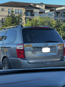 These student driver stickers caught me off guard