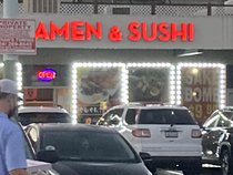 These sushi chefs are holy rollers
