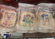 These traumatized Christmas cookie characters