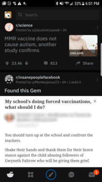 These two posts back to back