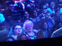 These two women at Dave Chappels latest Netflix special during his bit about transgenders