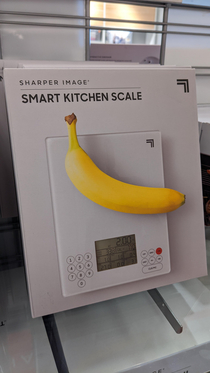 They added banana for scale