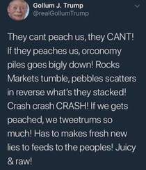 They cant peach us they CANT
