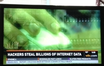 They stole how many data