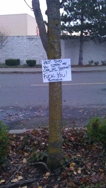 Thief shaming
