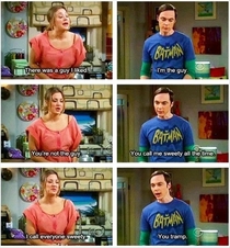 Think again Sheldon