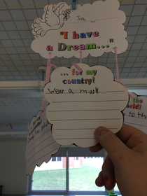 Third Grader has a Dream