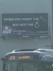 This ad for a hook up app definitely caught my attention