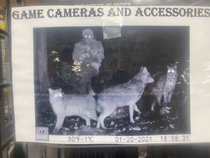 This advertisement photo for game cams I found that in Vermont