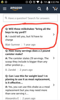 This Amazon question and answer