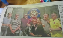 This appeared in my brothers local newspaper last year When you see it