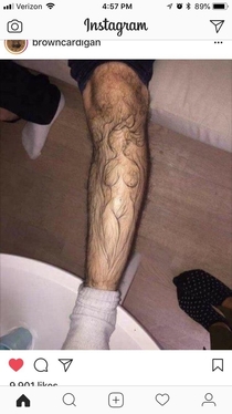 This Beautiful Piece Of Body Art