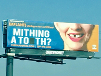 This billboard always makes me laugh when driving past it Thought someone else might appreciate it