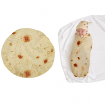 This burrito baby blanket