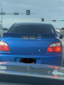 This car I found driving on the road