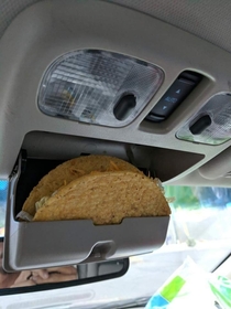 This car loves tacos