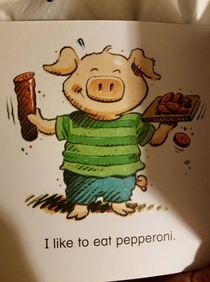 This childrens learn-to-read book got dark real fast