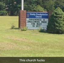 This church fucks