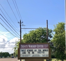 This church sign in CC TX is winning the sign game