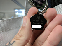 This client dogs tag