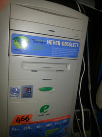 This Computer is NEVER Obsolete