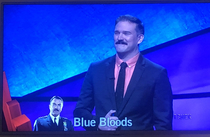 This contestant on Jeopardy tonight and this well timed Tom Selleck popup
